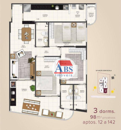 Imagem Apartamento com 2 Quartos à Venda, 80 m² em Aviação - Praia Grande Imagem Apartamento com 2 Quartos à Venda, 80 m² em Aviação - Praia Grande