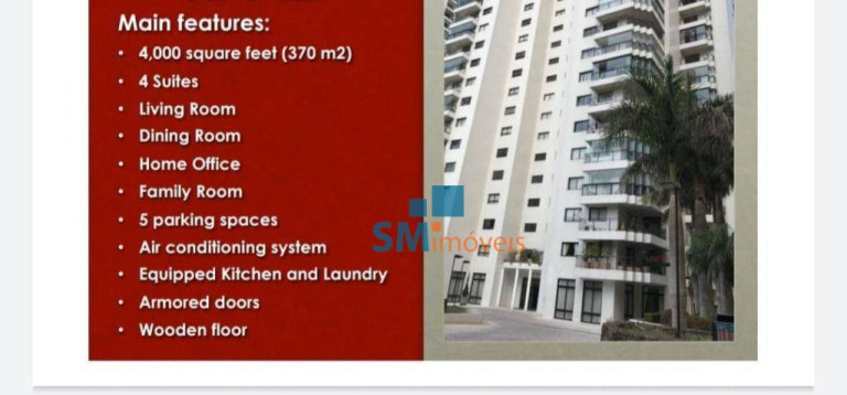 Imagem Apartamento com 4 Quartos à Venda ou Locação, 370 m² em Santo Amaro - São Paulo Imagem Apartamento com 4 Quartos à Venda ou Locação, 370 m² em Santo Amaro - São Paulo