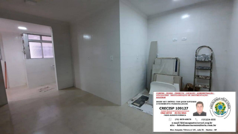 Imagem Apartamento com 3 Quartos à Venda, 134 m² em José Menino - Santos
