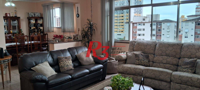 Imagem Apartamento com 3 Quartos à Venda, 133 m² em Gonzaga - Santos