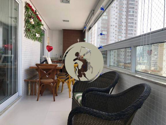 Imagem Apartamento com 4 Quartos à Venda, 220 m² em Pompeia - Santos