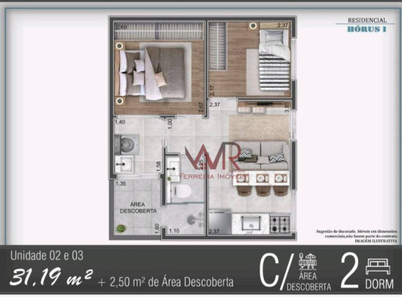 Imagem Apartamento com 2 Quartos à Venda, 31 m² em Vila Matilde - São Paulo Imagem Apartamento com 2 Quartos à Venda, 31 m² em Vila Matilde - São Paulo