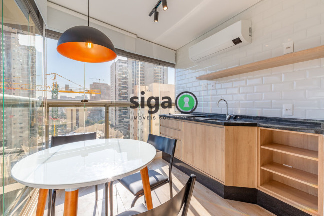 Imagem Apartamento com 1 Quarto para Alugar, 50 m² em Brooklin - São Paulo Imagem Apartamento com 1 Quarto para Alugar, 50 m² em Brooklin - São Paulo