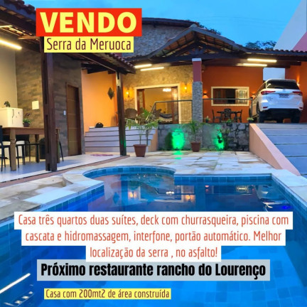 Casa com 3 Quartos à Venda,  em Distrito Floresta - Meruoca