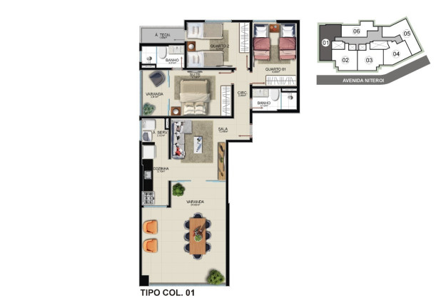 Imagem Imóvel com 3 Quartos à Venda, 95 m² em Praia Do Morro - Guarapari Imagem Imóvel com 3 Quartos à Venda, 95 m² em Praia Do Morro - Guarapari