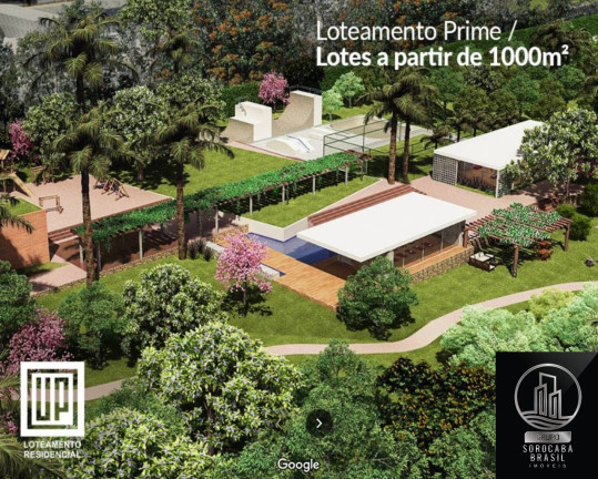 Terreno à Venda, 1.050 m² em Parque Reserva Fazenda Imperial - Sorocaba