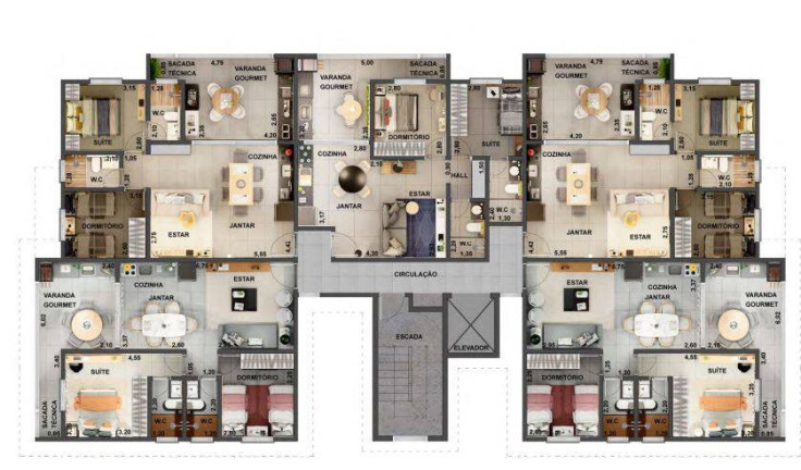 Imagem Apartamento com 2 Quartos à Venda, 85 m² em Itaguá - Ubatuba