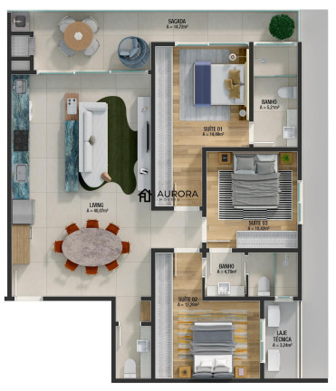 Imagem Apartamento com 3 Quartos à Venda, em Praia Brava - Itajaí Imagem Apartamento com 3 Quartos à Venda, em Praia Brava - Itajaí