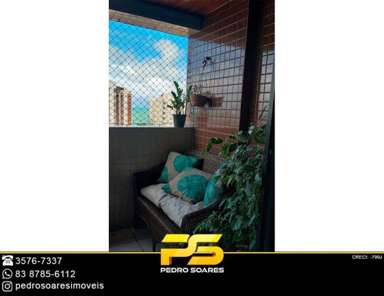 Imagem Apartamento com 3 Quartos à Venda, 120 m² em Manaíra - João Pessoa Imagem Apartamento com 3 Quartos à Venda, 120 m² em Manaíra - João Pessoa