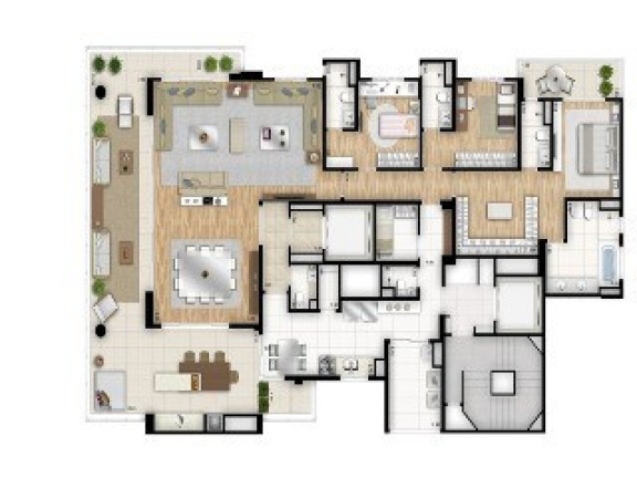 Imagem Apartamento com 4 Quartos à Venda, 288 m² em Moema - São Paulo