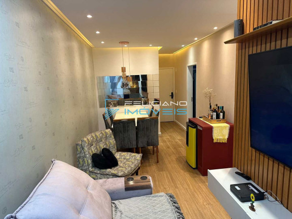 Imagem Apartamento com 2 Quartos à Venda, 77 m² em Canto Do Forte - Praia Grande
