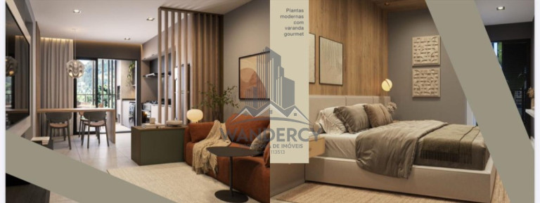 Imagem Apartamento com 1 Quarto à Venda, 41 m² em Toninhas - Ubatuba