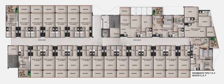 Imagem Imóvel com 1 Quarto à Venda, 26 m² em Centro - Ipojuca