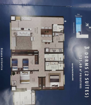 Imagem Apartamento com 3 Quartos à Venda, 110 m² em Navegantes - Capão Da Canoa Imagem Apartamento com 3 Quartos à Venda, 110 m² em Navegantes - Capão Da Canoa