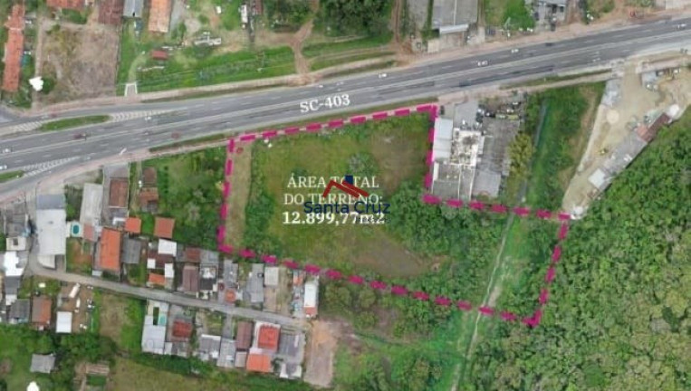 Terreno à Venda, 12.899 m² em Ingleses Do Rio Vermelho - Florianópolis