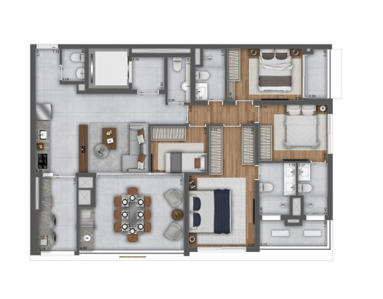 Imagem Apartamento com 3 Quartos à Venda, 119 m² em Pinheiros - São Paulo Imagem Apartamento com 3 Quartos à Venda, 119 m² em Pinheiros - São Paulo