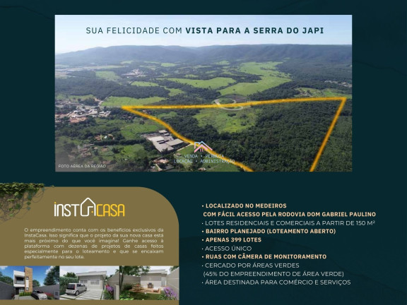 Imagem Terreno à Venda, 150 m² em Medeiros - Jundiaí Imagem Terreno à Venda, 150 m² em Medeiros - Jundiaí