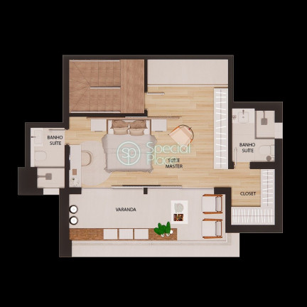 Imagem Cobertura com 2 Quartos à Venda, 250 m² em Brooklin - São Paulo