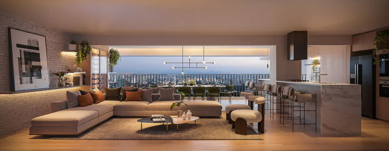 Imagem Apartamento com 4 Quartos à Venda, 164 m² em Brooklin Novo - São Paulo Imagem Apartamento com 4 Quartos à Venda, 164 m² em Brooklin Novo - São Paulo