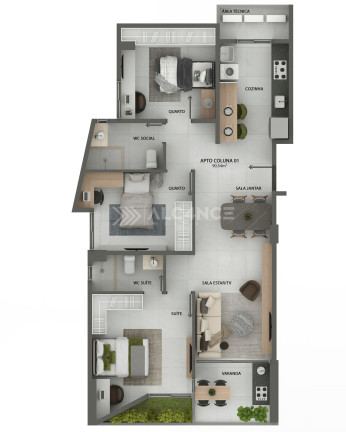 Imagem Apartamento com 3 Quartos à Venda, 88 m² em Jardim Cidade Universitária - João Pessoa Imagem Apartamento com 3 Quartos à Venda, 88 m² em Jardim Cidade Universitária - João Pessoa