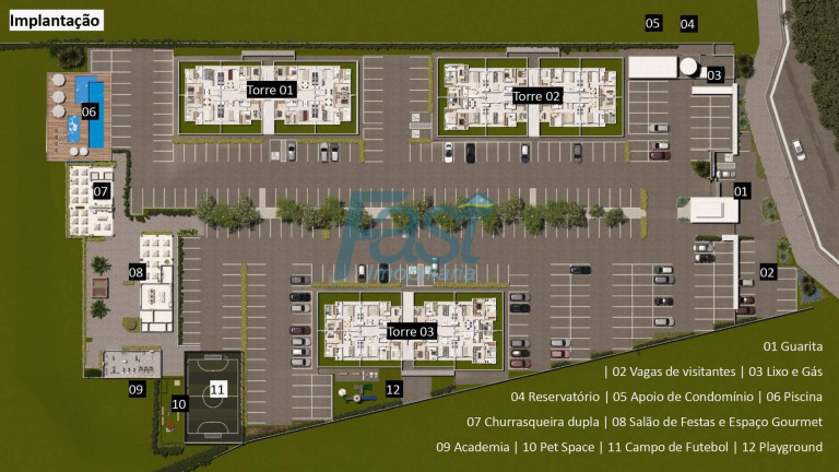Imagem Apartamento com 3 Quartos à Venda, 65 m² em Santa Rosa - Cuiabá
