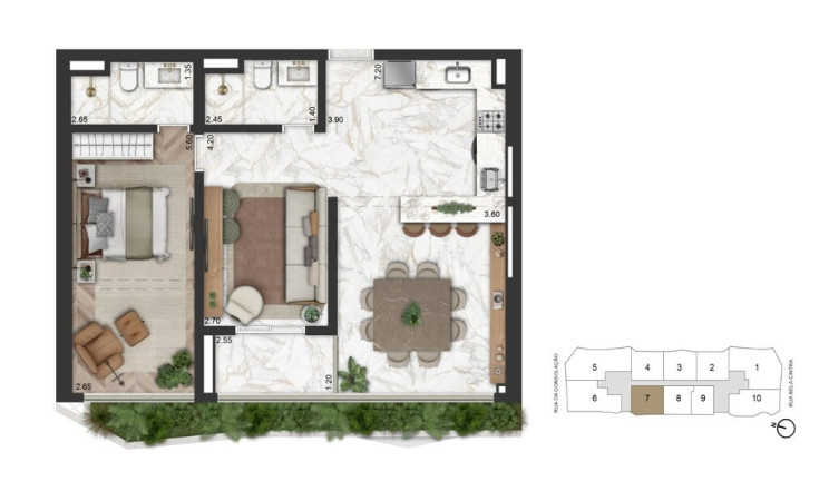 Imagem Apartamento com 2 Quartos à Venda, 71 m² em Consolação - São Paulo Imagem Apartamento com 2 Quartos à Venda, 71 m² em Consolação - São Paulo