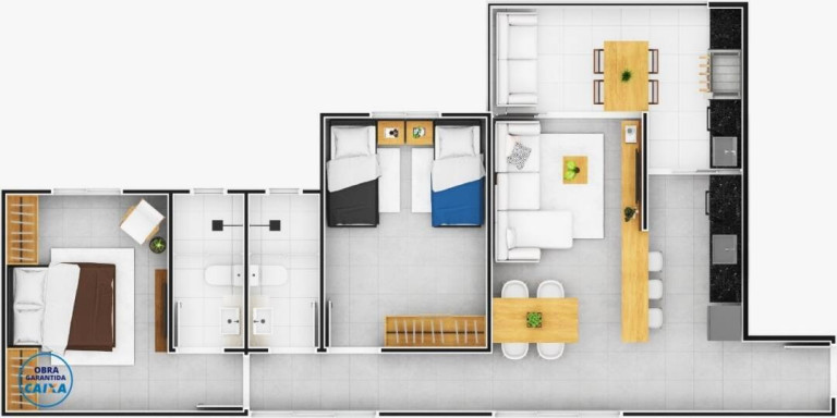 Imagem Apartamento com 2 Quartos à Venda, 66 m² em Prainha - Caraguatatuba Imagem Apartamento com 2 Quartos à Venda, 66 m² em Prainha - Caraguatatuba