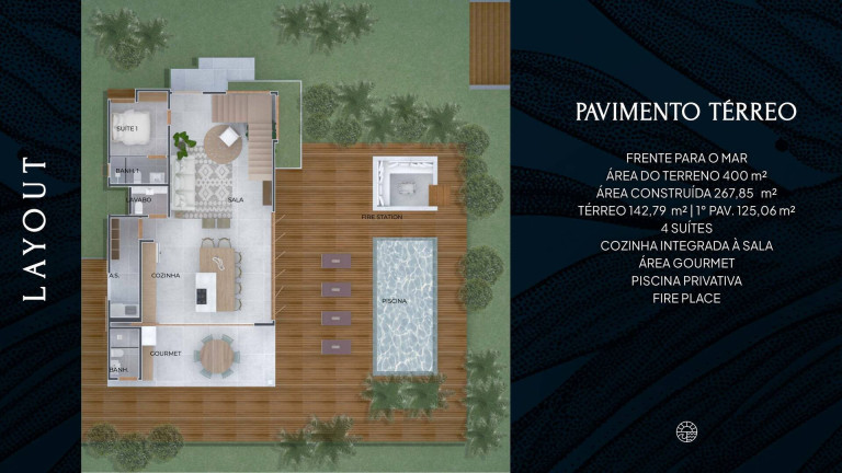 Imagem Casa de Condomínio com 4 Quartos à Venda, 400 m² em Cassange - Marau