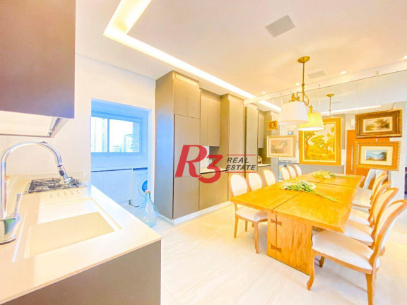 Imagem Apartamento com 3 Quartos à Venda, 159 m² em Embaré - Santos