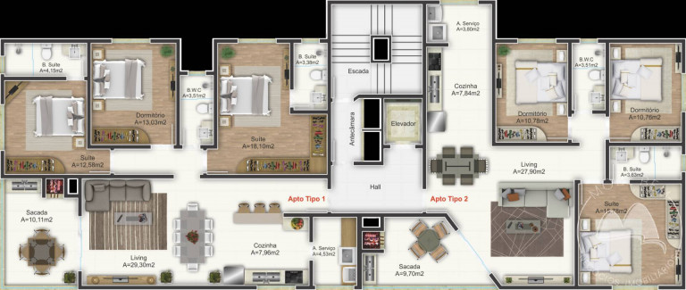 Imagem Apartamento com 3 Quartos à Venda, 109 m² em Meia Praia - Itapema Imagem Apartamento com 3 Quartos à Venda, 109 m² em Meia Praia - Itapema