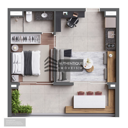 Imagem Imóvel com 1 Quarto à Venda, 47 m² em Vila Clementino - São Paulo Imagem Imóvel com 1 Quarto à Venda, 47 m² em Vila Clementino - São Paulo