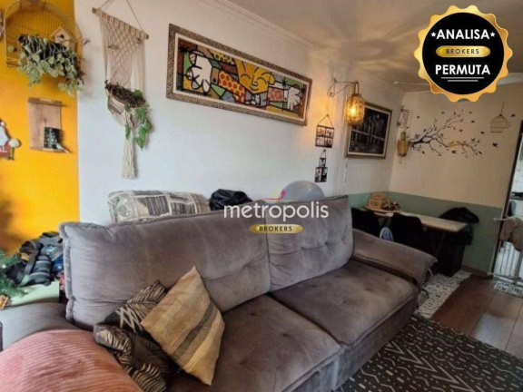 Apartamento com 2 Quartos à Venda, 73 m² em Santa Maria - São Caetano Do Sul