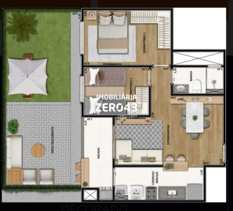 Imagem Apartamento com 2 Quartos à Venda, 54 m² em Centro - Londrina Imagem Apartamento com 2 Quartos à Venda, 54 m² em Centro - Londrina