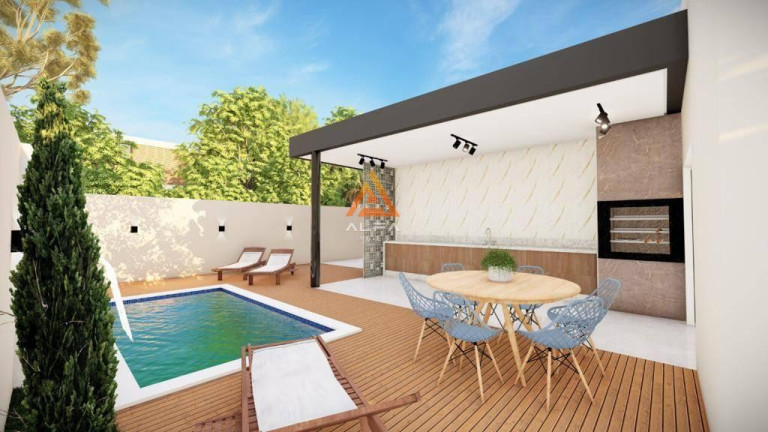 Imagem Casa de Condomínio com 3 Quartos à Venda, 240 m² em Colônia Rodrigo Silva - Barbacena
