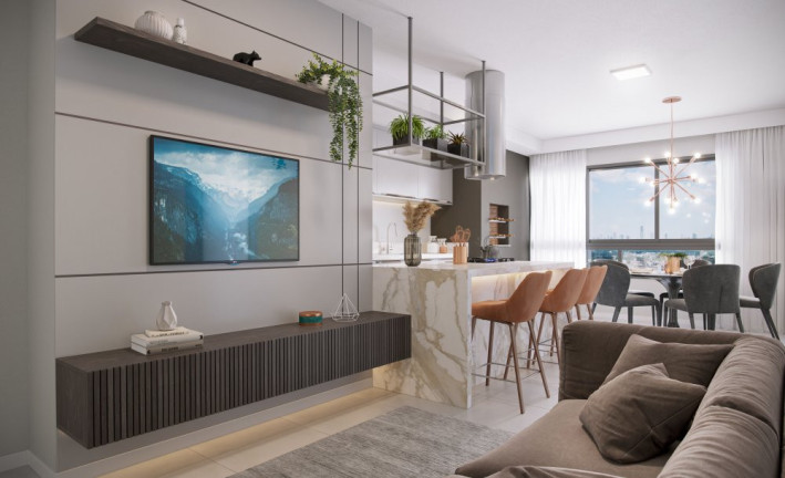 Imagem Apartamento com 2 Quartos à Venda, 71 m² em Centro - Camboriú
