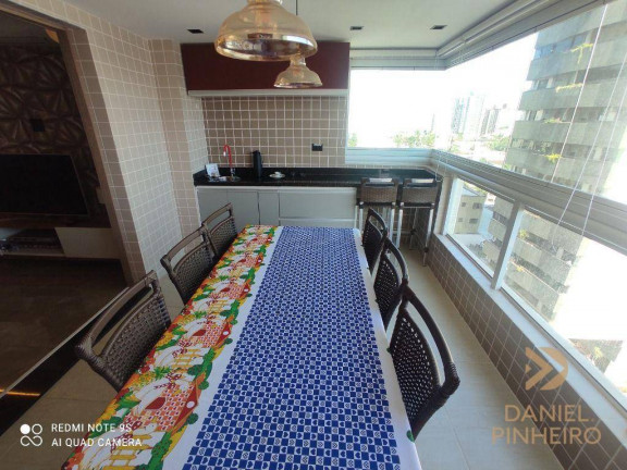 Apartamento com 3 Quartos à Venda, 101 m² em Canto Do Forte - Praia Grande