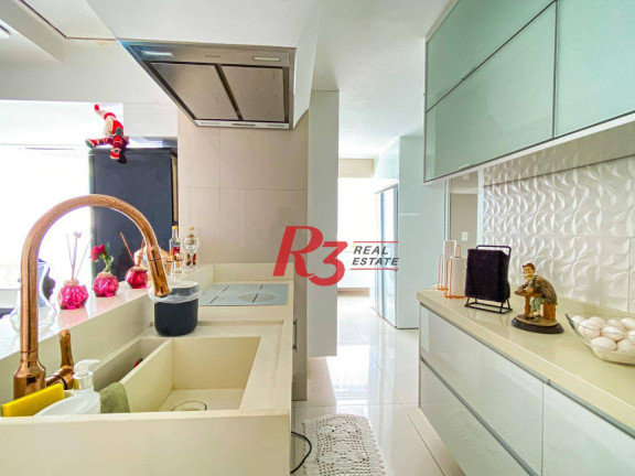 Imagem Apartamento com 3 Quartos à Venda, 123 m² em Ponta Da Praia - Santos