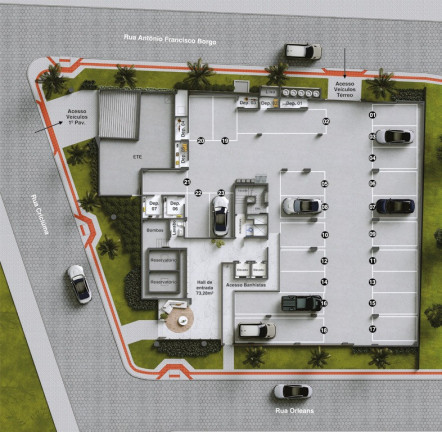 Imagem Imóvel com 3 Quartos à Venda,  em Centro - Balneário Rincão