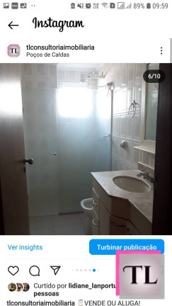 Imagem Apartamento com 2 Quartos para Alugar, 70 m² em Centro - Poços De Caldas
