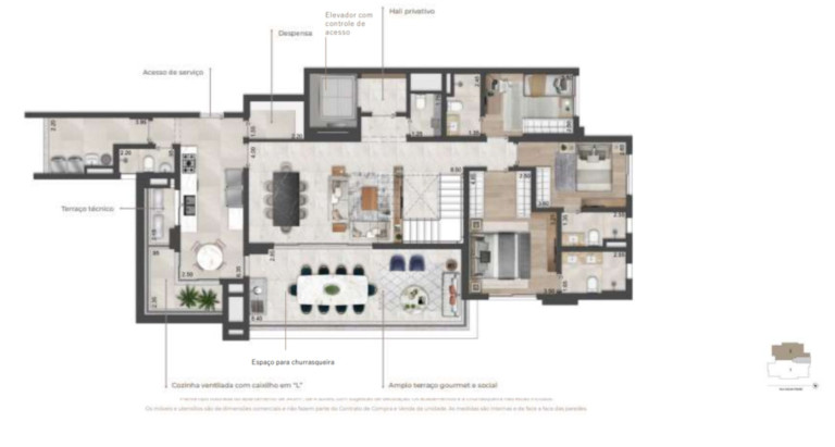 Imagem Apartamento com 4 Quartos à Venda, 217 m² em Pinheiros - São Paulo
