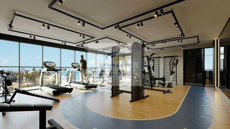 Imagem Apartamento com 1 Quarto à Venda, 21 m² em Ponta De Campina - Cabedelo