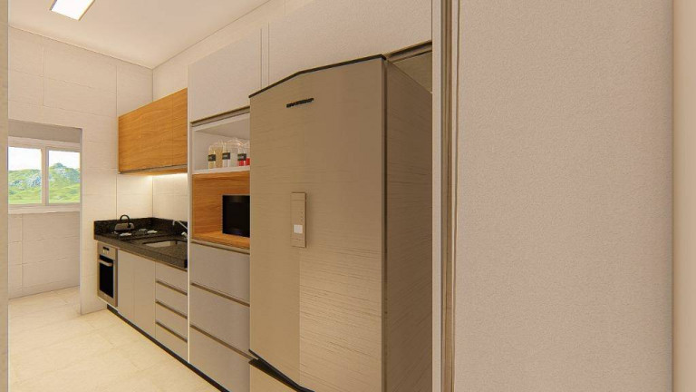 Imagem Apartamento com 2 Quartos à Venda, 60 m² em Guilhermina - Praia Grande