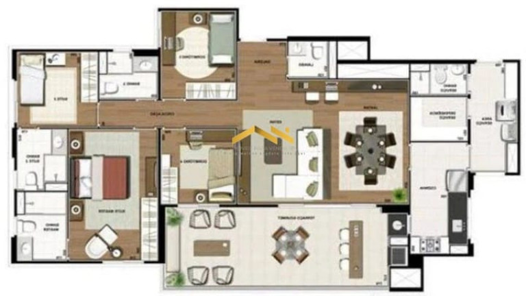Imagem Apartamento com 2 Quartos à Venda, 138 m² em Granja Julieta - São Paulo Imagem Apartamento com 2 Quartos à Venda, 138 m² em Granja Julieta - São Paulo