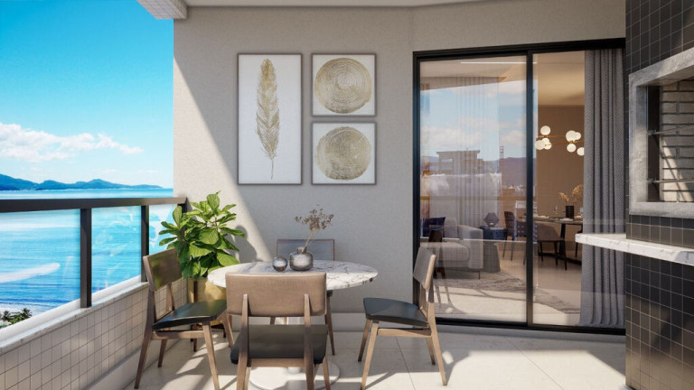 Imagem Apartamento com 3 Quartos à Venda, 93 m² em Perequê - Porto Belo