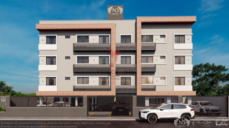 Imagem Flat com 1 Quarto à Venda, 32 m² em Areias - Tijucas