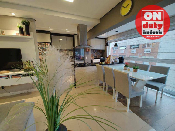 Imagem Apartamento com 1 Quarto à Venda, 57 m² em Gonzaga - Santos Imagem Apartamento com 1 Quarto à Venda, 57 m² em Gonzaga - Santos