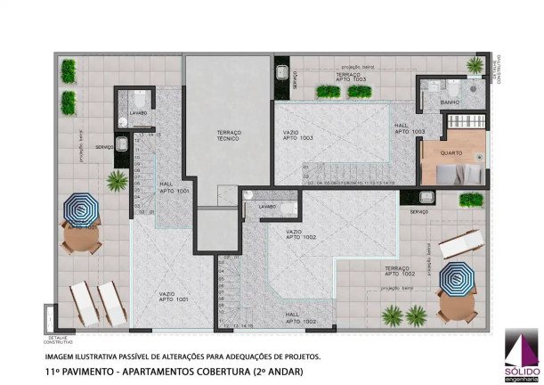 Imagem Cobertura com 2 Quartos à Venda, 66 m² em Lourdes - Belo Horizonte