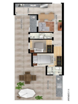 Imagem Apartamento com 2 Quartos à Venda, 45 m² em Santa Maria - Santo André Imagem Apartamento com 2 Quartos à Venda, 45 m² em Santa Maria - Santo André