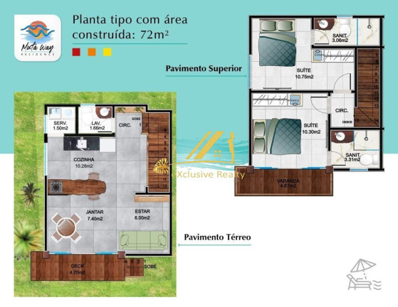 Imagem Imóvel com 2 Quartos à Venda, 72 m² em Barra Grande - Maraú Imagem Imóvel com 2 Quartos à Venda, 72 m² em Barra Grande - Maraú