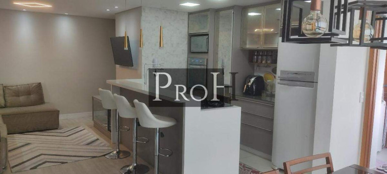 Imagem Apartamento com 2 Quartos à Venda, 83 m² em Vila Scarpelli - Santo André